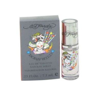 Ed Hardy Born Wild Mini Cologne by Christian Audigier 7.5ml Eau De Toilette spray for Men Ed Hardy Born Wild Mini Cologne by Christian Audigier 7.5ml Eau De Toilette spray for Men